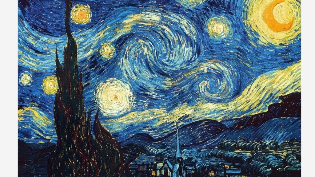 The Starry Night by Vincent van Gogh