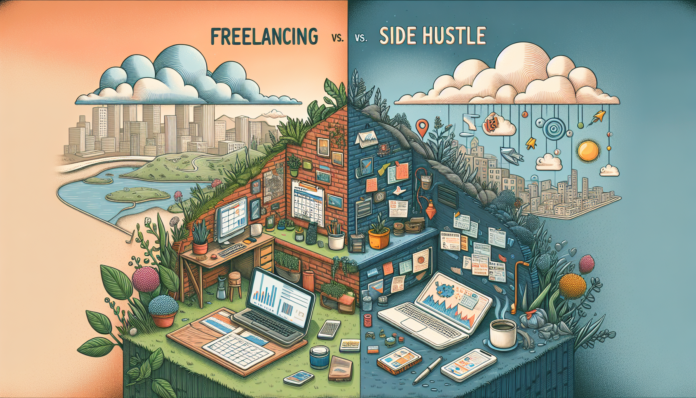 freelancing vs side hustles